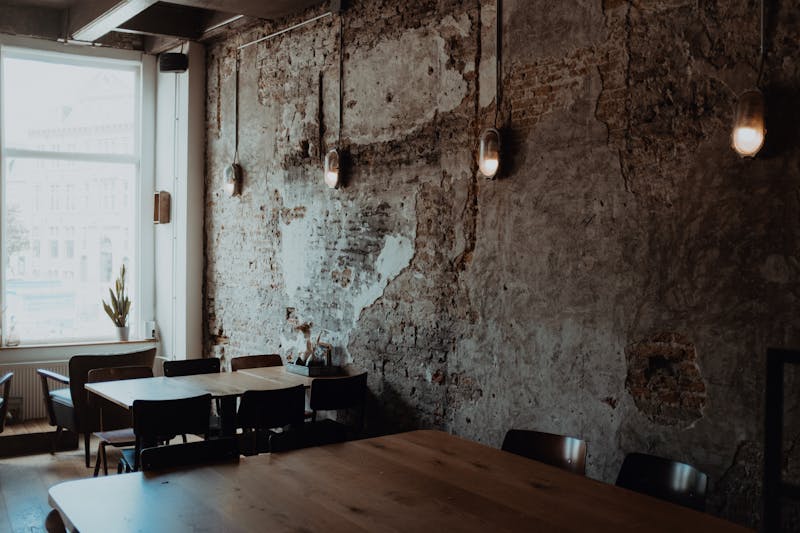 Inside Jet's Pizza restaurant in Aurora Colorado